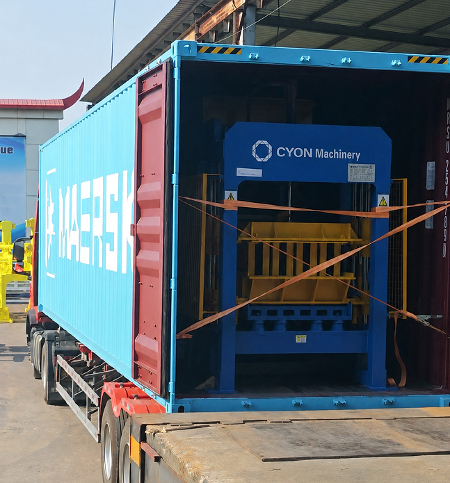 Secure container loading